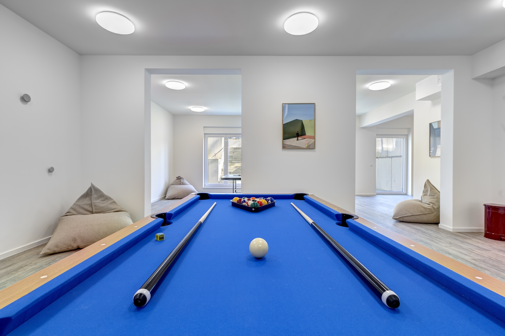 Freizeitbereich Poolbillard